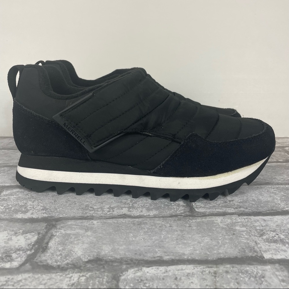 Merrell Alpine Moc Strap Polar Womens Blackout Sneakers Size 8 Boot Slip on shoe